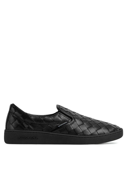 Bottega Veneta Men Sawyer Intrecciato Slip On Sneakers by Luosophy