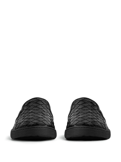 Bottega Veneta Men Sawyer Intrecciato Slip On Sneakers by Luosophy