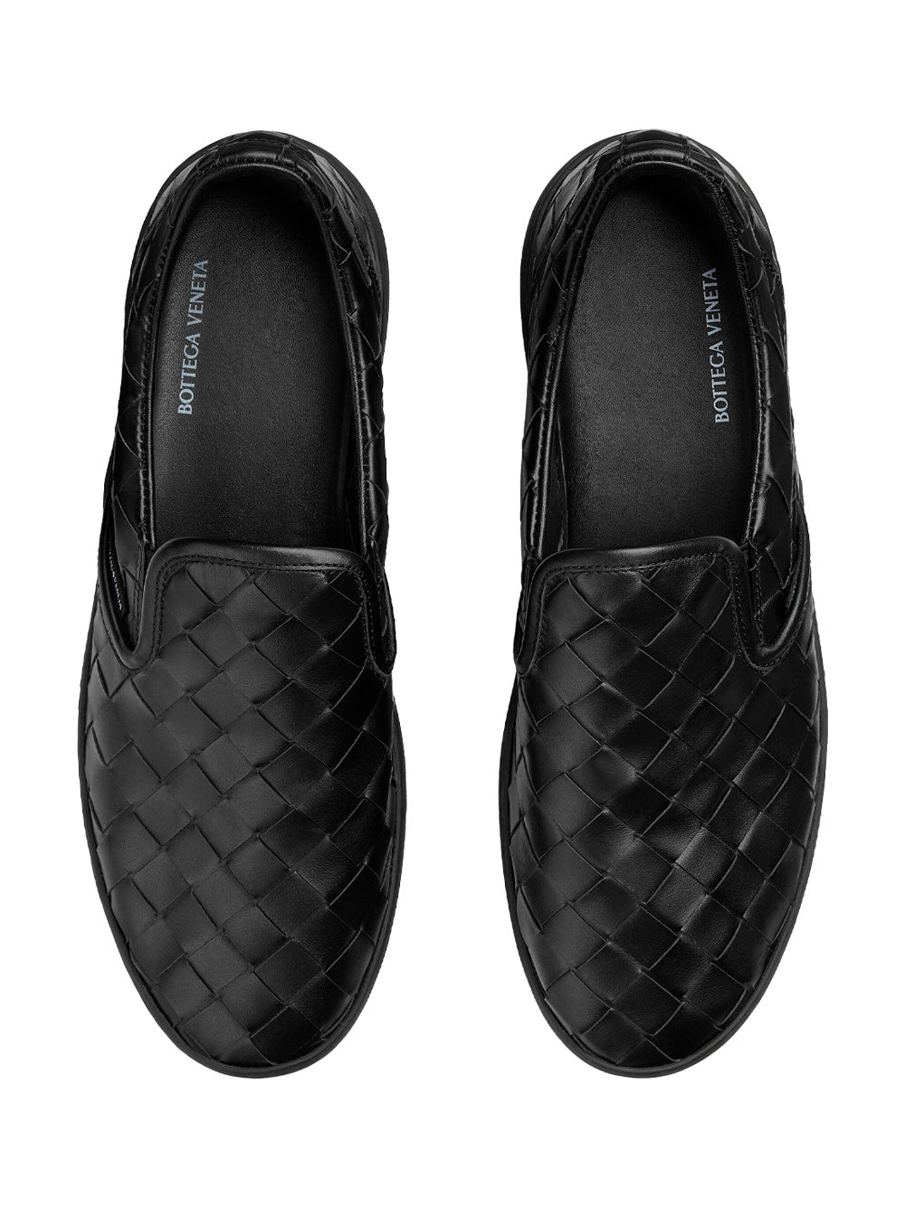 Bottega Veneta Men Sawyer Intrecciato Slip On Sneakers by Luosophy