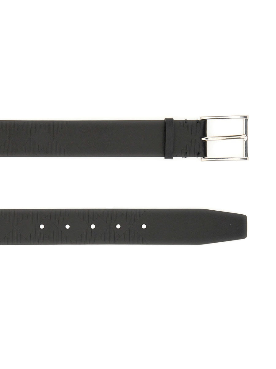 Burberry Men Leather Belt by Luosophy