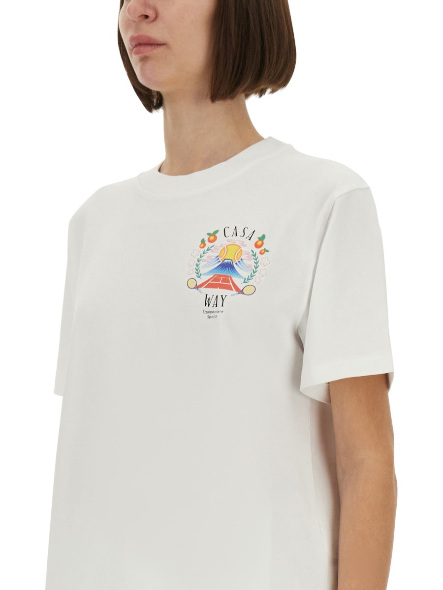 Casablanca Women Regular Fit T-Shirt by Luosophy