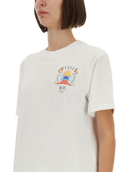 Casablanca Women Regular Fit T-Shirt by Luosophy