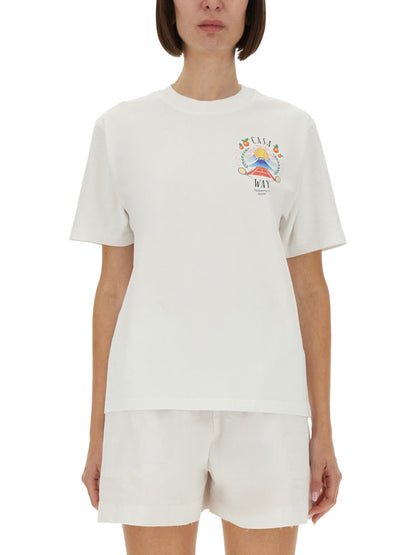 Casablanca Women Regular Fit T-Shirt by Luosophy