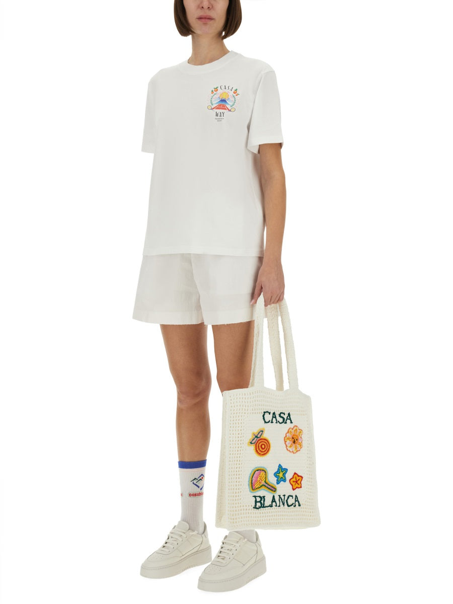 Casablanca Women Regular Fit T-Shirt by Luosophy