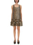 Ganni Women Leopard Mini Dress by Luosophy