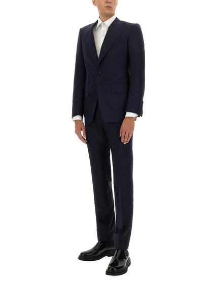 Tom Ford Men "Grand Overcheck Shelton" Suit by Luosophy
