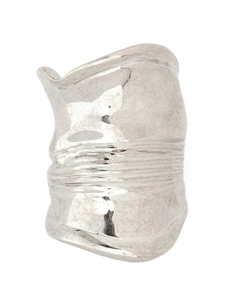 Jean Paul Gaultier Women "The Crushed Can" Ring by Luosophy