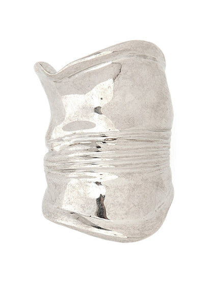 Jean Paul Gaultier Women "The Crushed Can" Ring by Luosophy