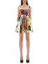 Dolce & Gabbana Women Bouquet Print Poplin Dress by Luosophy