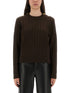 Golden Goose Women Wool Sweater With Button Detail by Luosophy