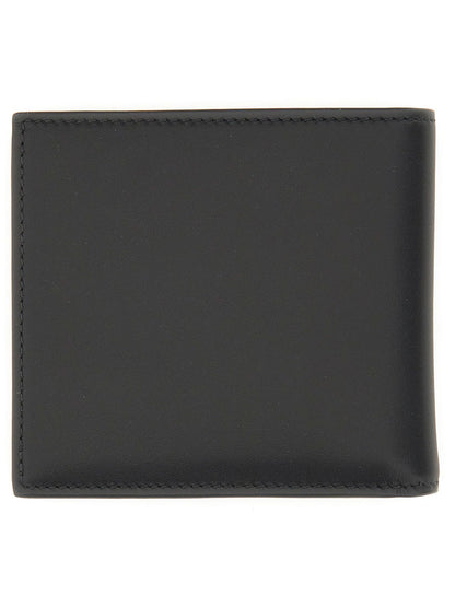 Alexander Mcqueen Men Bifold Wallet With Logo by Luosophy