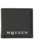 Alexander Mcqueen Men Bifold Wallet With Logo by Luosophy