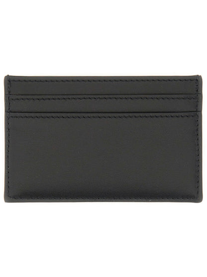 Alexander Mcqueen Men Card Holder With Logo by Luosophy