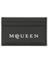 Alexander Mcqueen Men Card Holder With Logo by Luosophy