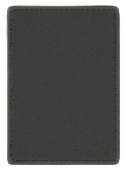 Alexander Mcqueen Men Magnetic Card Holder With Logo by Luosophy