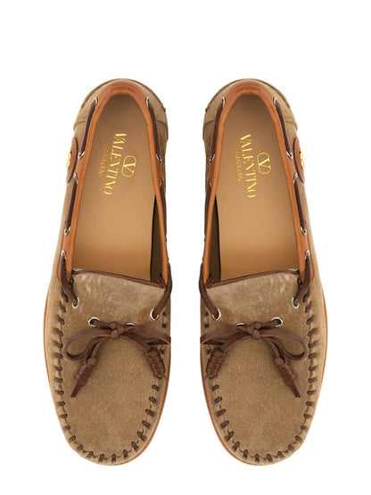Valentino Garavani Men "Palm Avenue" Boat Moccasin by Luosophy