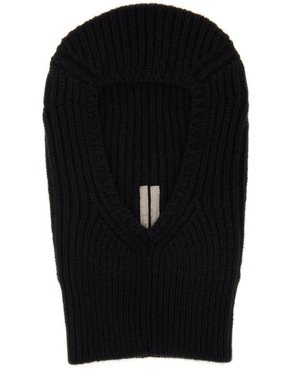 Rick Owens Men Knitted Balaclava by Luosophy