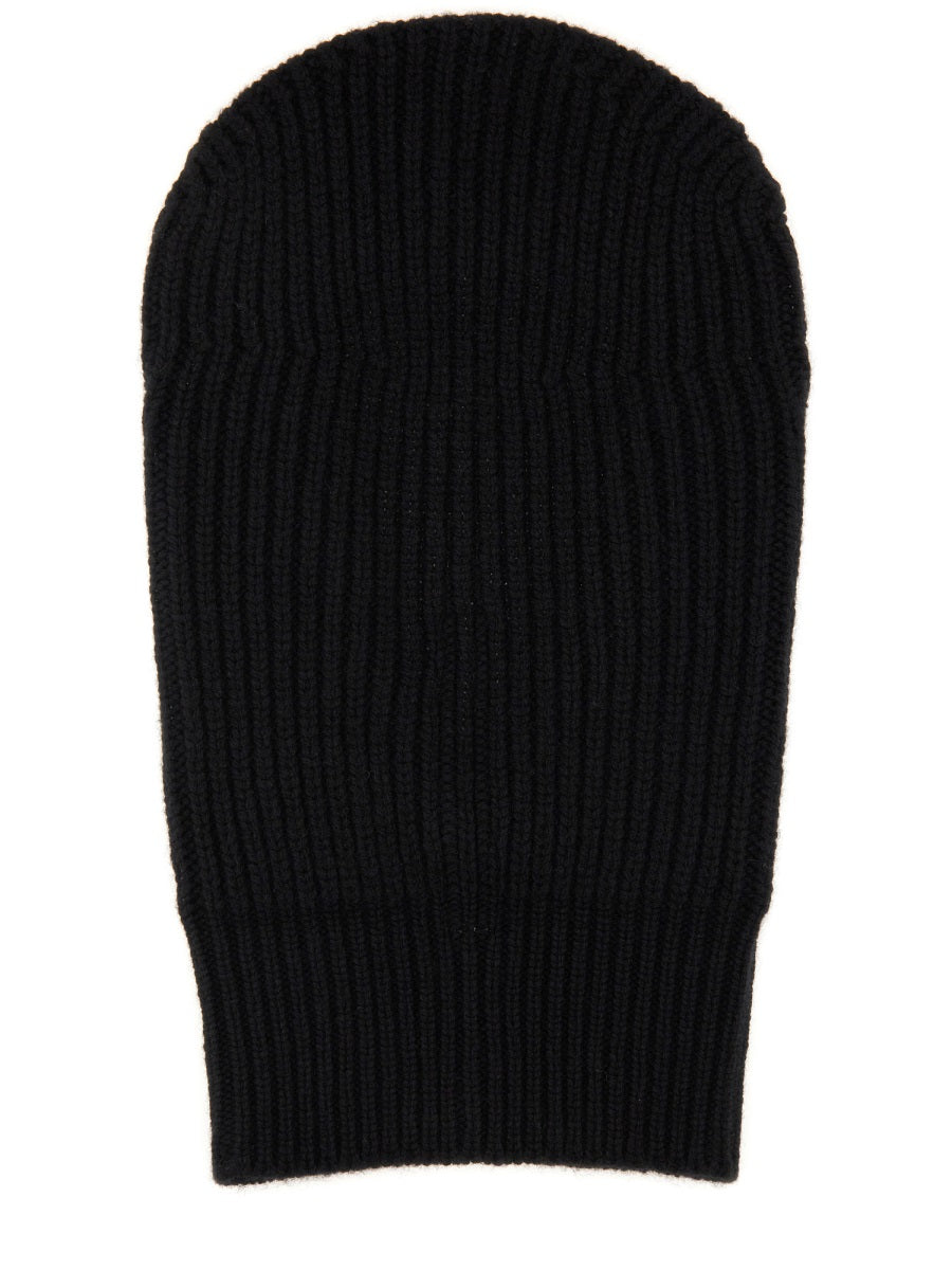 Rick Owens Men Knitted Balaclava by Luosophy