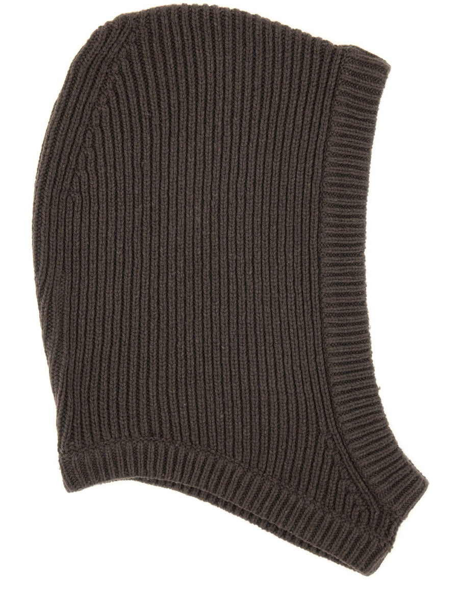 Rick Owens Women Knitted Hood by Luosophy