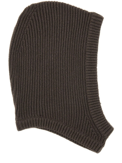 Rick Owens Women Knitted Hood by Luosophy