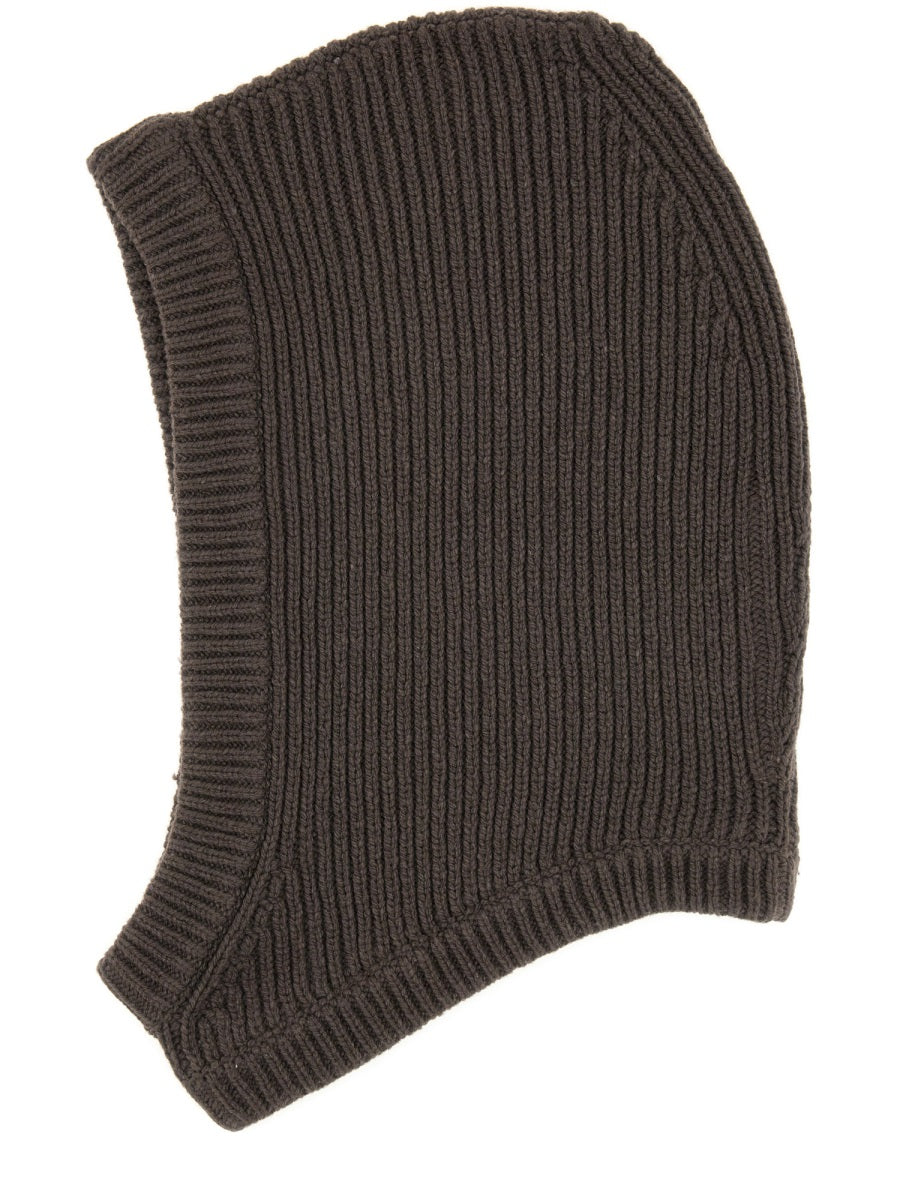 Rick Owens Women Knitted Hood by Luosophy