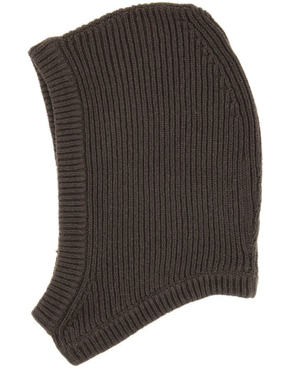Rick Owens Women Knitted Hood by Luosophy