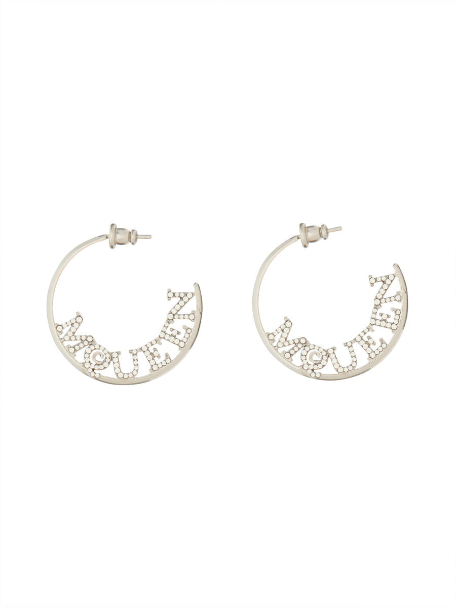 Alexander Mcqueen Women Logo Earrings by Luosophy