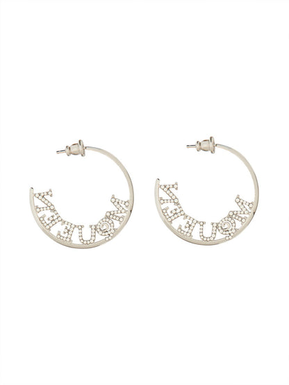 Alexander Mcqueen Women Logo Earrings by Luosophy