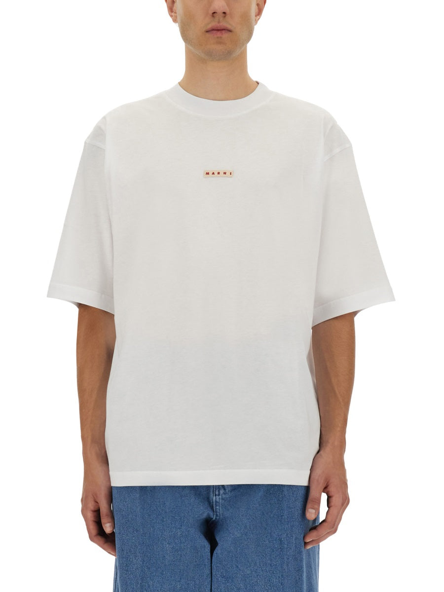 Marni Men Mini Logo T-Shirt by Luosophy