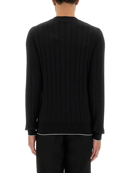 Balmain Men Silk And Cotton Knit by Luosophy