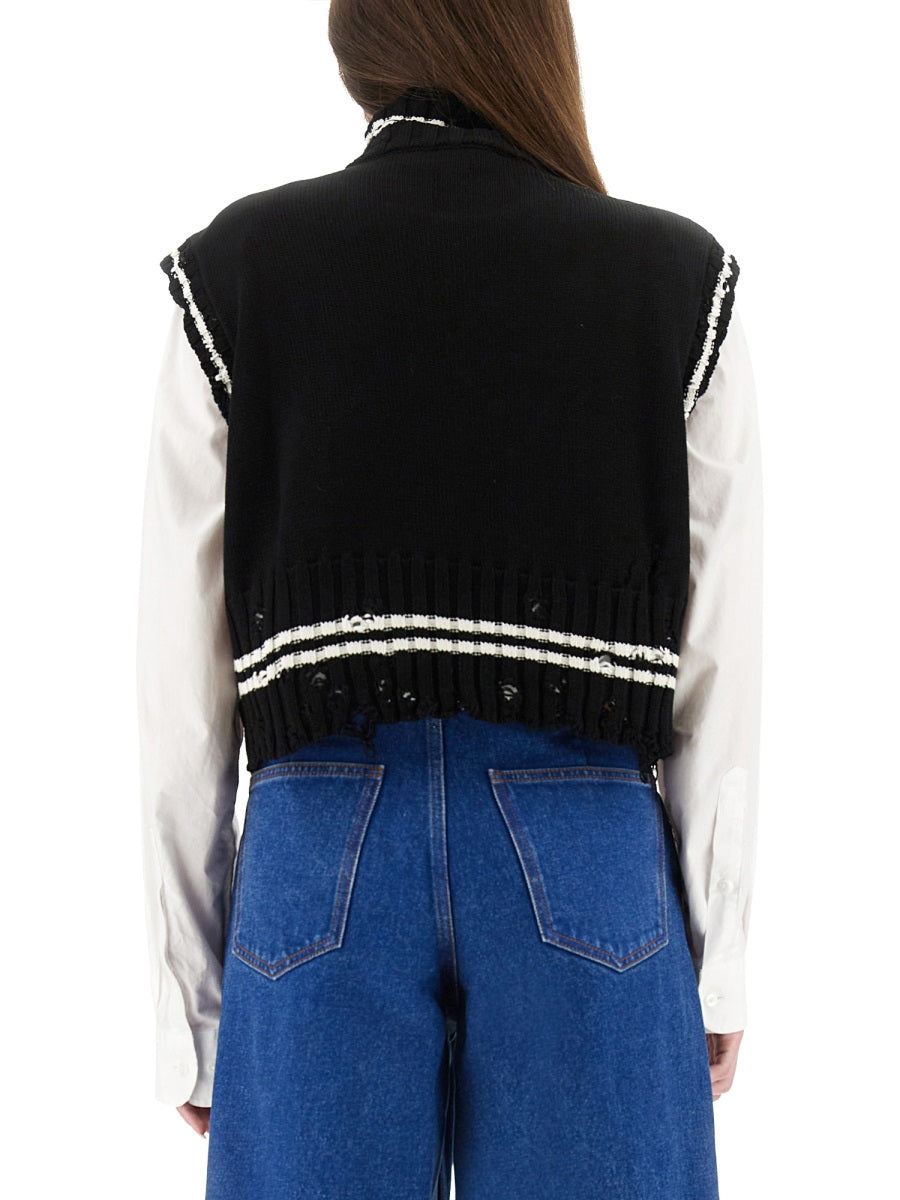Marni Women Short Cotton Vest by Luosophy