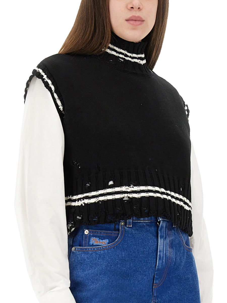 Marni Women Short Cotton Vest by Luosophy