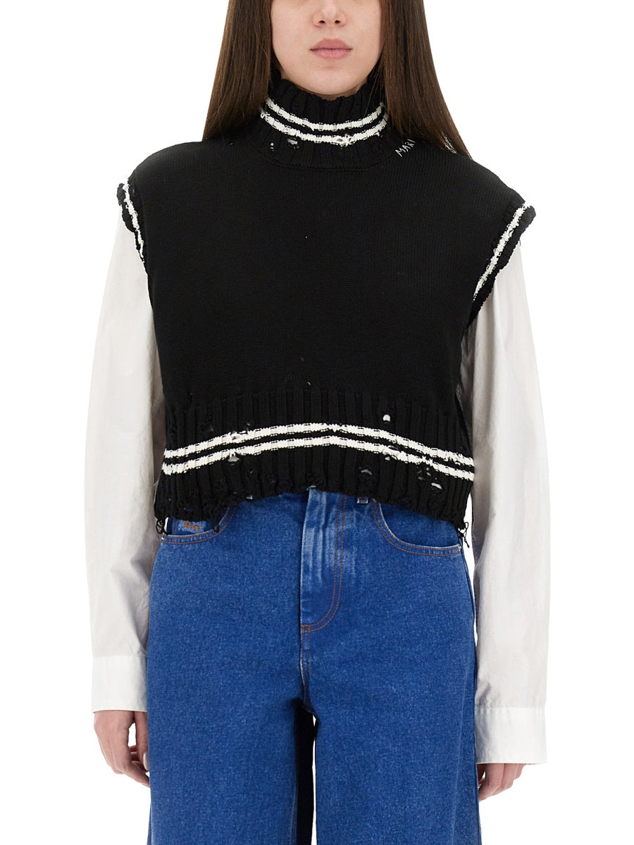 Marni Women Short Cotton Vest by Luosophy
