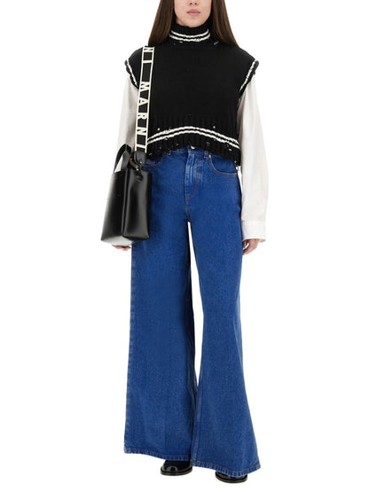 Marni Women Short Cotton Vest by Luosophy