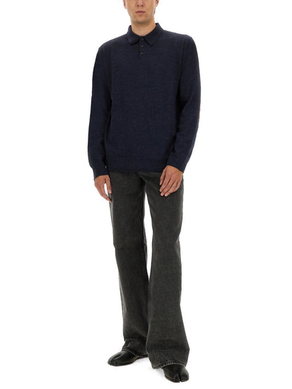 Maison Margiela Men Wool Polo. by Luosophy