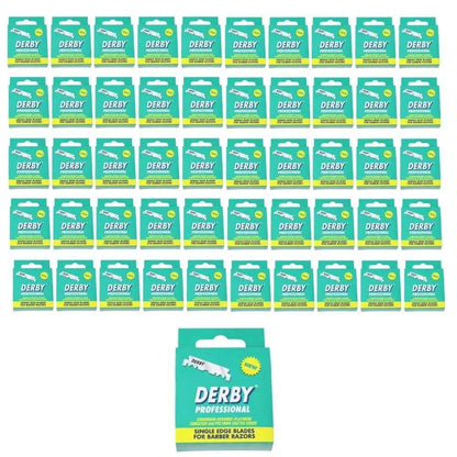 Derby Professional Single Edge Razor Blades Hanging - Multipack