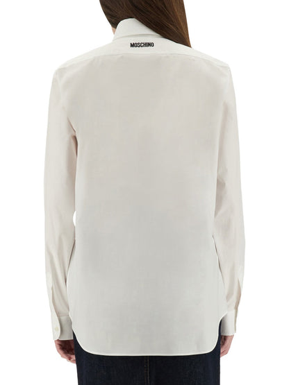 Moschino Women Shirt With "Goose" Embroidery by Luosophy
