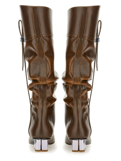 Ganni Women Slouchy Boot "Butterfly" by Luosophy