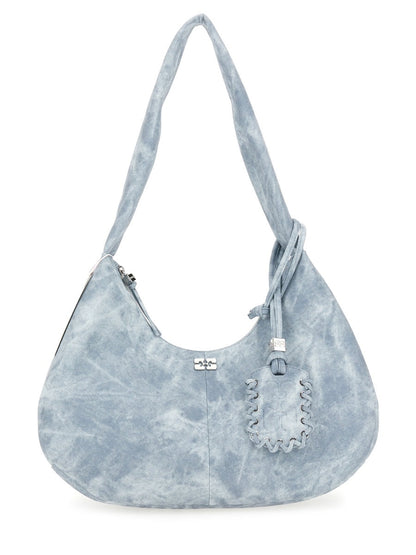 Ganni Women Medium "Bleached" Hobo Bag by Luosophy