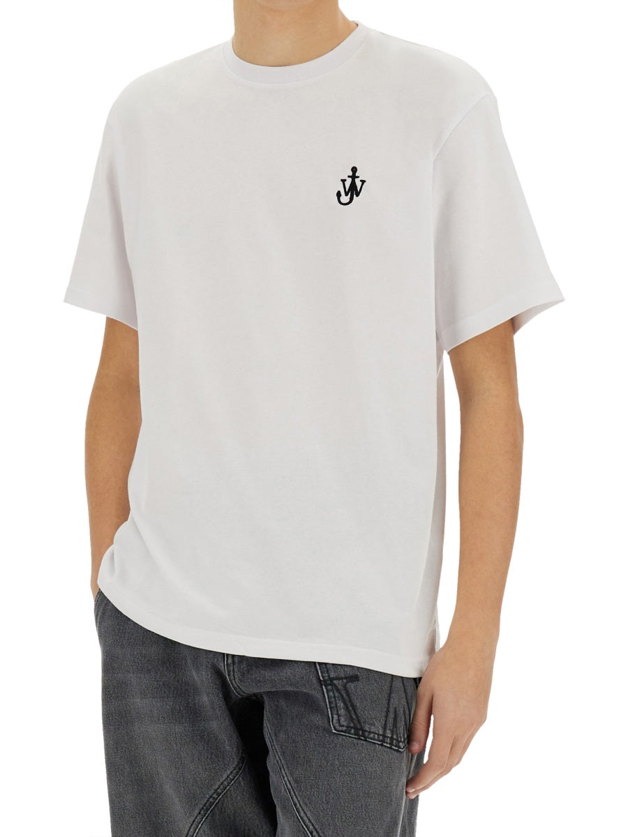 Jw Anderson Men "Anchor" T-Shirt by Luosophy