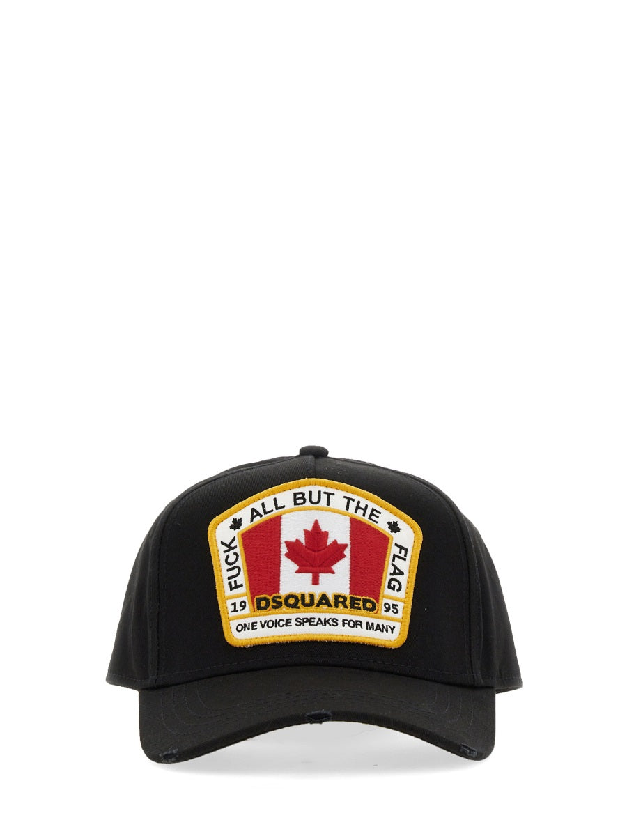 Dsquared Men Baseball Hat With Logo by Luosophy