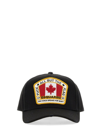 Dsquared Men Baseball Hat With Logo by Luosophy
