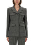 Alexander Mcqueen Women Wool Jacket by Luosophy
