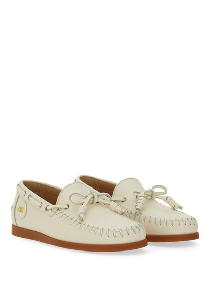 Valentino Garavani Men "Palm Avenue" Boat Moccasin by Luosophy
