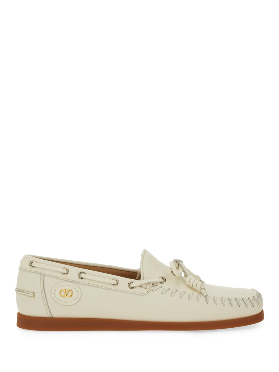 Valentino Garavani Men "Palm Avenue" Boat Moccasin by Luosophy