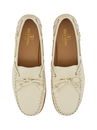 Valentino Garavani Men "Palm Avenue" Boat Moccasin by Luosophy
