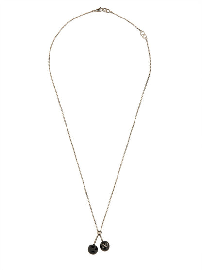 Valentino Garavani Men Chez Valentino Metal And Enamel Necklace by Luosophy