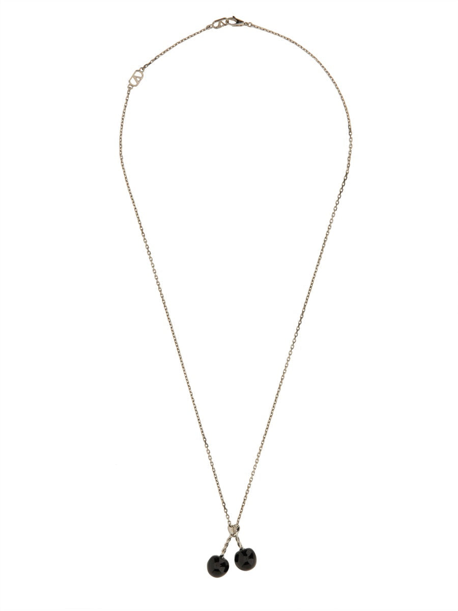 Valentino Garavani Men Chez Valentino Metal And Enamel Necklace by Luosophy