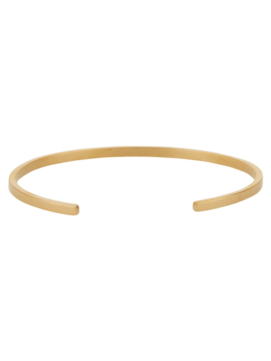 Maison Margiela Women Open Bracelet With Logo by Luosophy