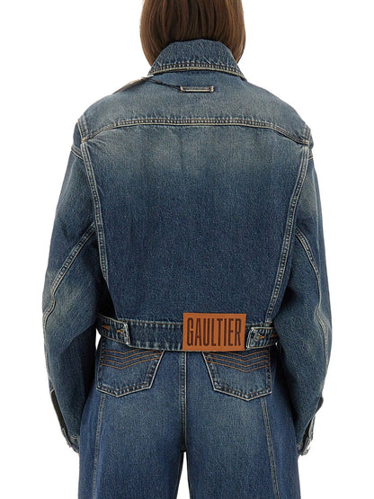 Jean Paul Gaultier Women Denim Jacket by Luosophy